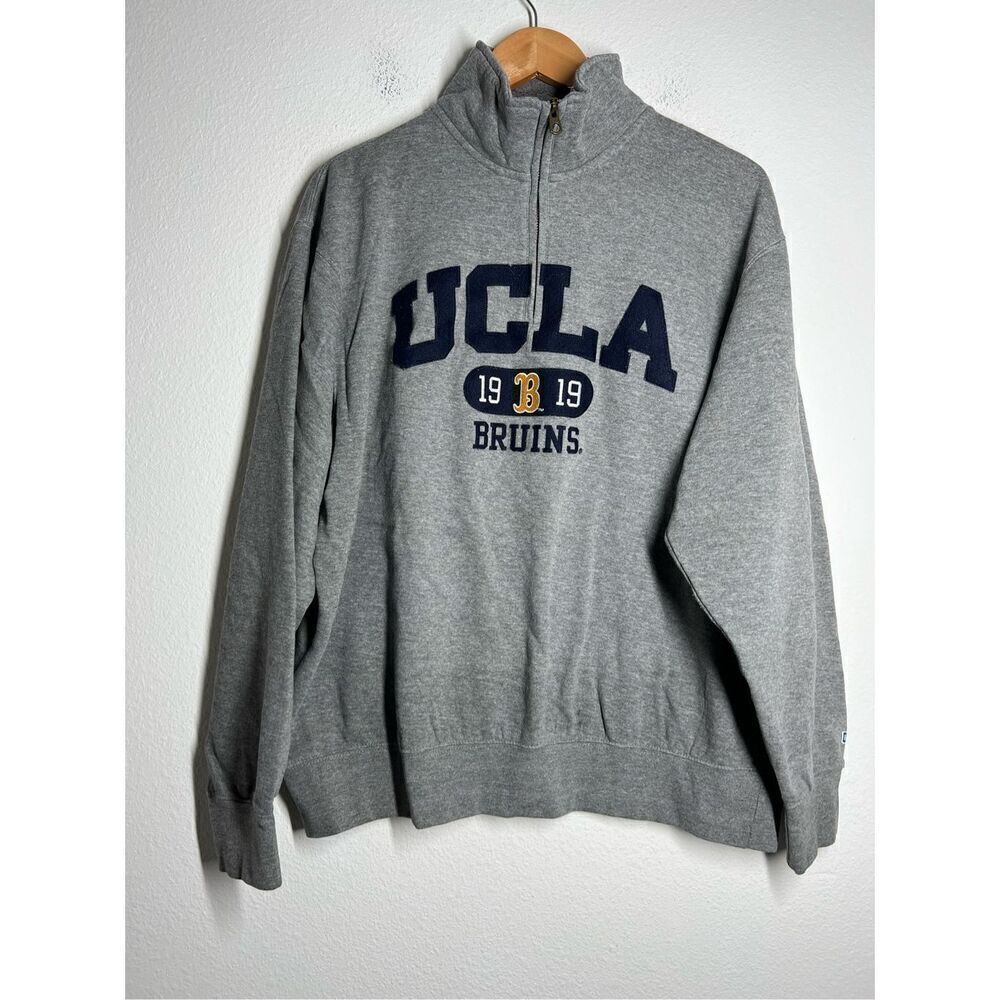 Women UCLA Bruins NCAA Sweatshirt Gray Blue Size L